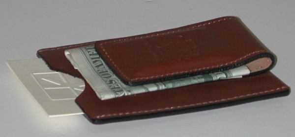 Leather Card Case and Money Clip